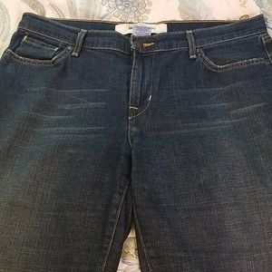 Mid-rise bootcut jeans